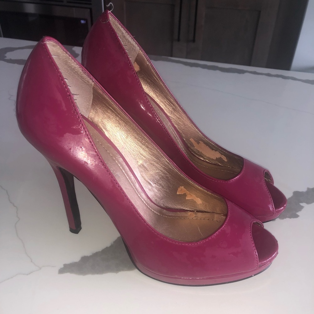 Magenta BCBG Generation High Heels